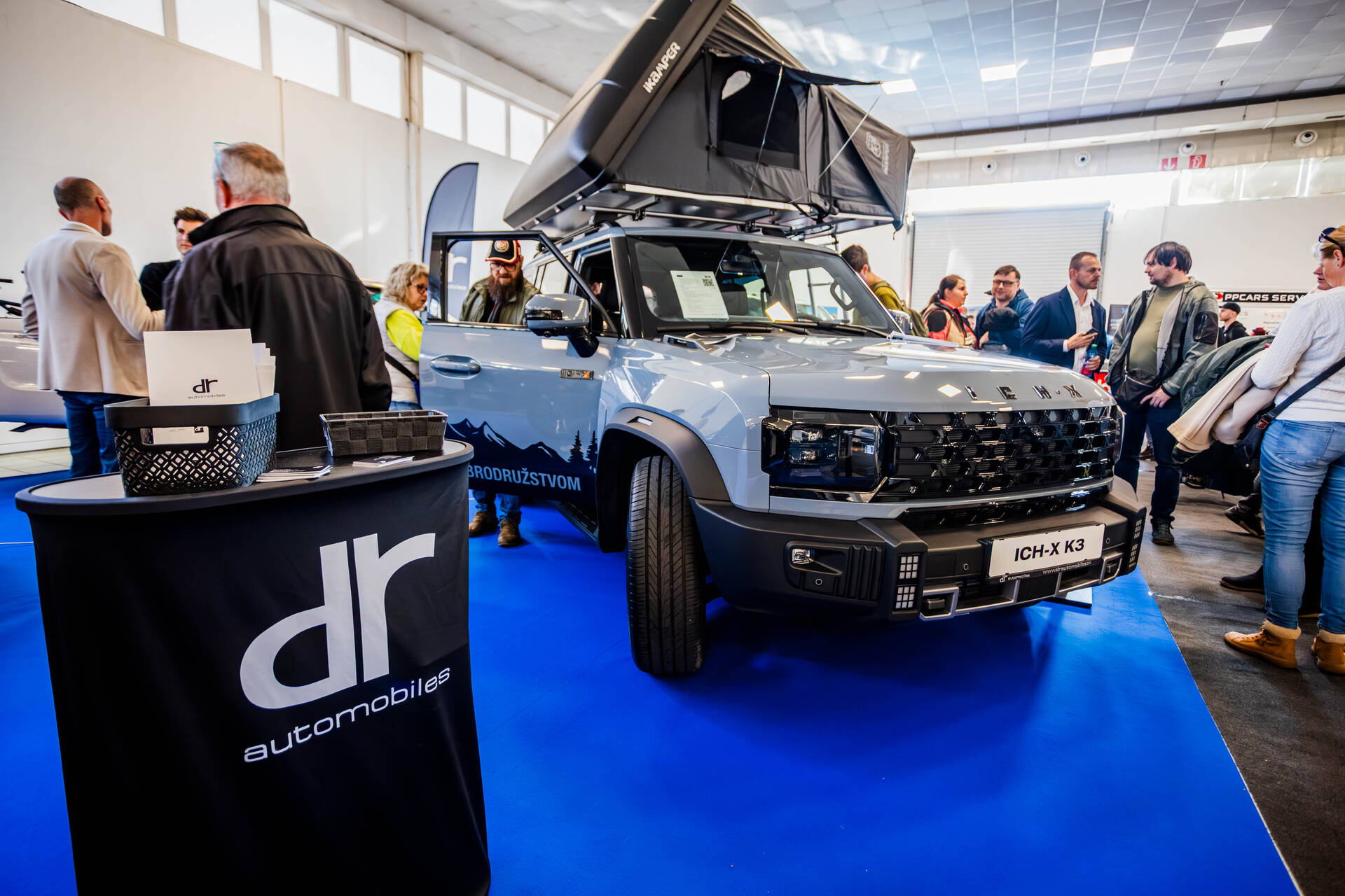 DR Automobiles na veletrhu Caravan Bike Travel v Nitře přitiahli veľký záujem návštevníkov